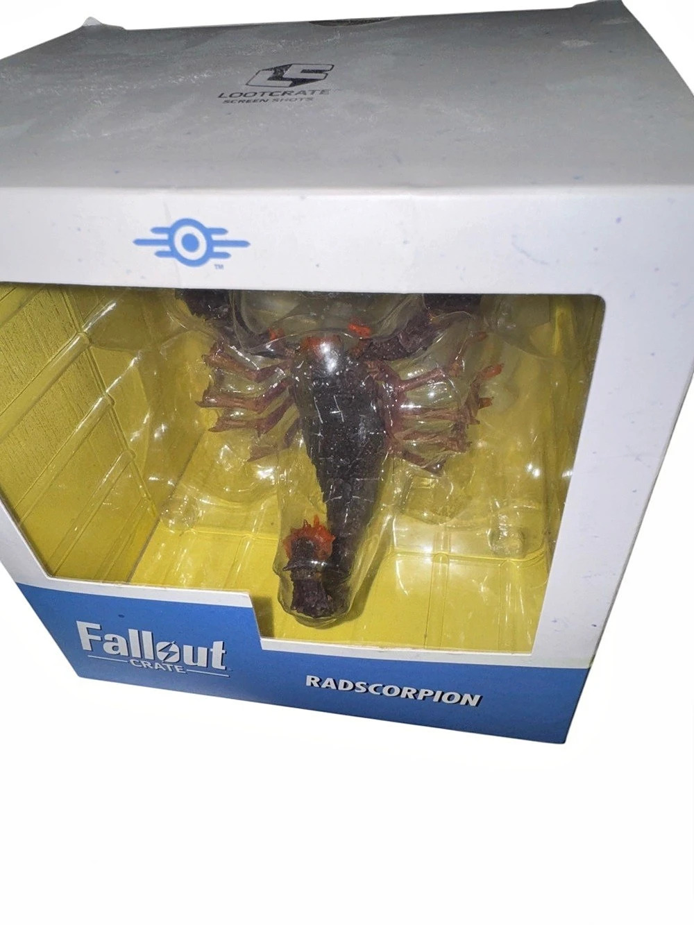 Lootcrate Screen Shots Fallout Crate Radscorpion Figure in Box NIB